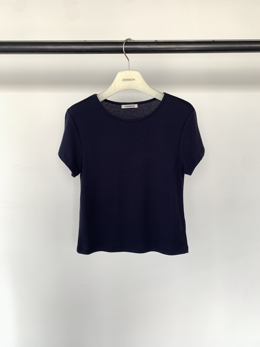 UNDERSON韓國代購女士新款休閑26春夏推薦時尚熱賣職業T恤UNDERSONT恤圖色3