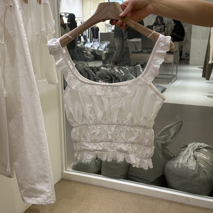 VEGETABLE韓國東大門代購女裝新品職業時尚熱賣推薦吊帶背心VEGETABLE吊帶/背心