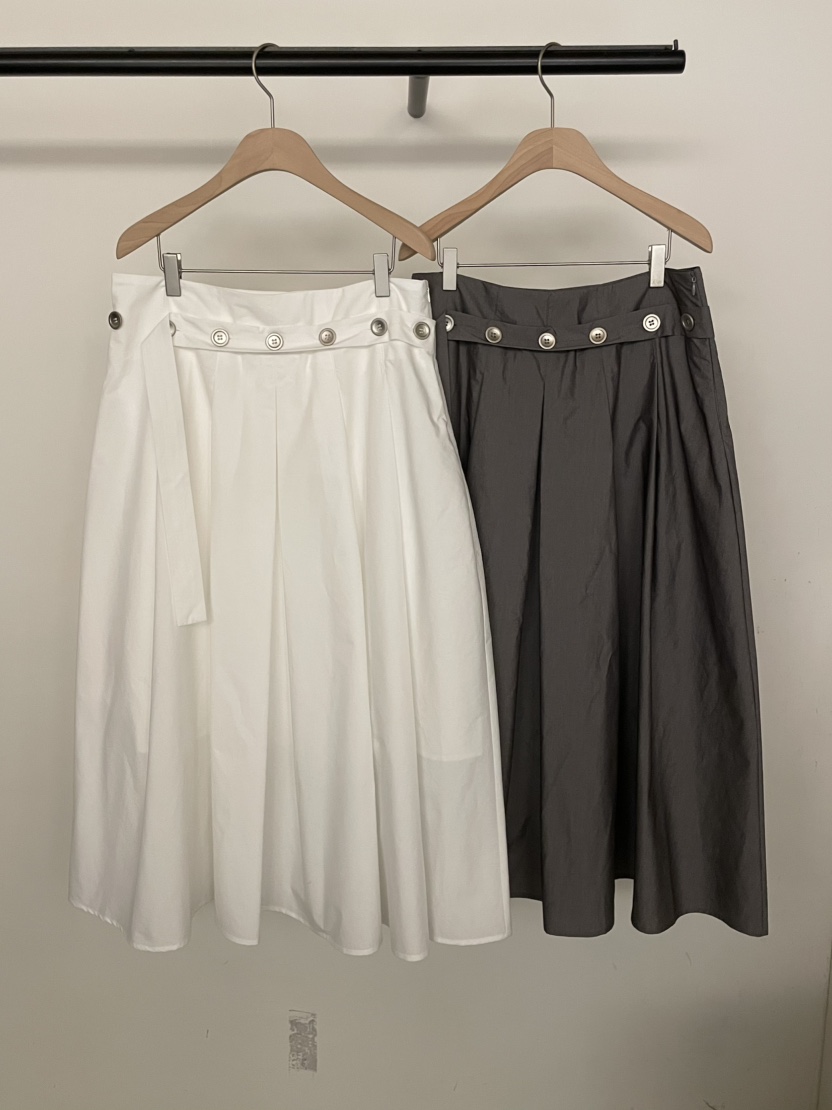 BOLD-A韓國直郵女士新款推薦26春夏人氣半身裙中短裙含腰帶RE BOLD半身裙/中短裙