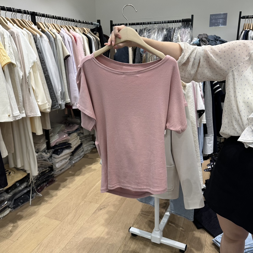 M.G.N韓國東大門直郵女士新品人氣26春夏熱賣休閑T恤褶皺MAGNETT恤