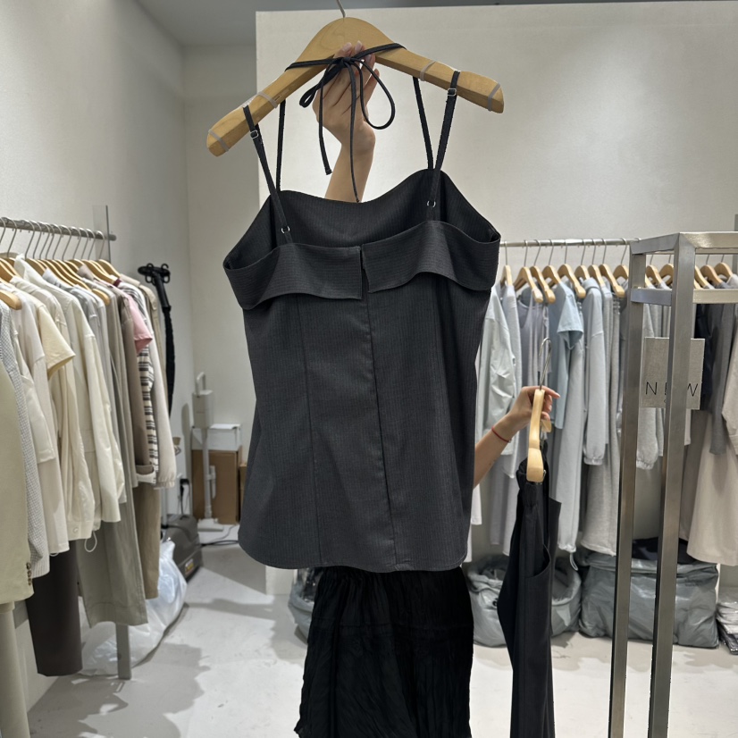 OVU韓國直郵實拍女士新品職業時尚26春夏熱賣推薦吊帶背心OVU吊帶/背心