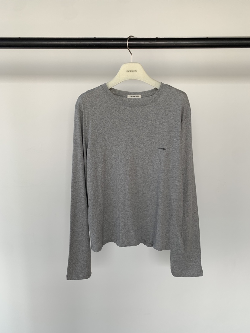 UNDERSON韓國東大門代購女裝新款人氣時尚26春夏休閑長袖T恤UNDERSON長袖T恤圖色2