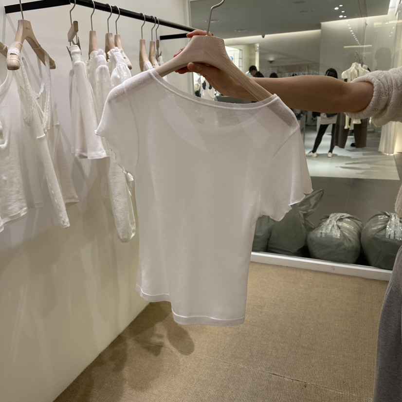 VEGETABLE韓國直郵實拍女士新品26春夏人氣職業休閑推薦T恤VEGETABLET恤