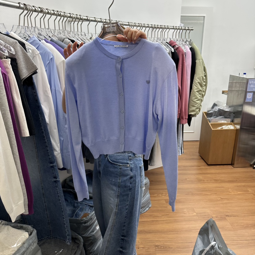 GABIZON韓國東大門直郵女士新款推薦26春夏休閑針織衫開衫GABIZON針織衫圖色3