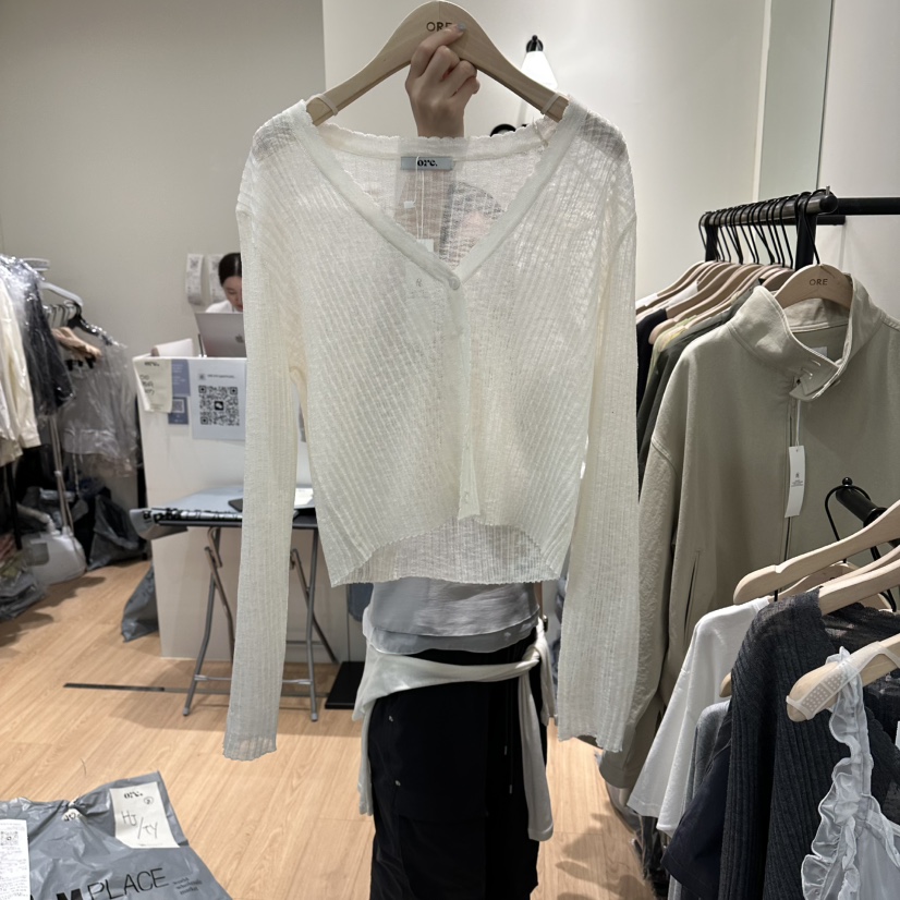 ORE-P韓國東大門直郵女士新品熱賣人氣26春夏時尚針織衫ORE針織衫圖色1