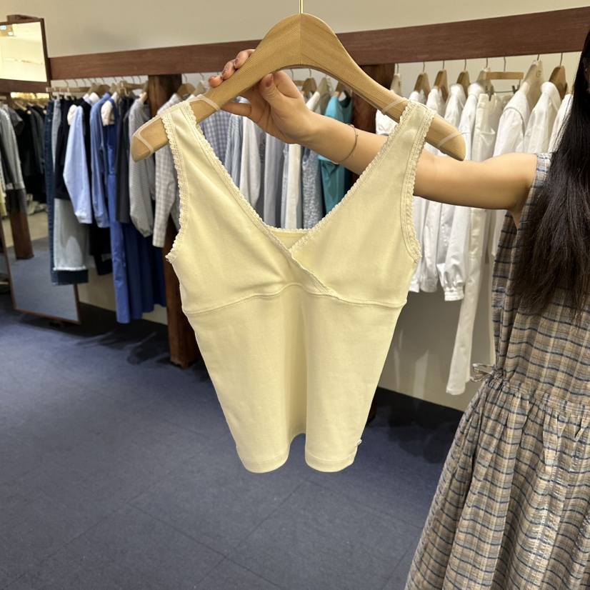 FURE韓國東大門直郵女士新品熱賣休閑推薦人氣吊帶背心蕾絲FURE吊帶/背心圖色2