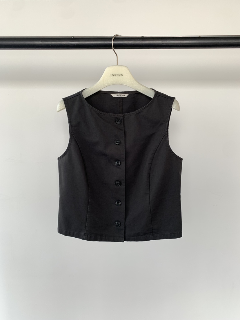 UNDERSON韓國代購女士新品職業時尚推薦熱賣26春夏人氣馬甲UNDERSON馬甲圖色2