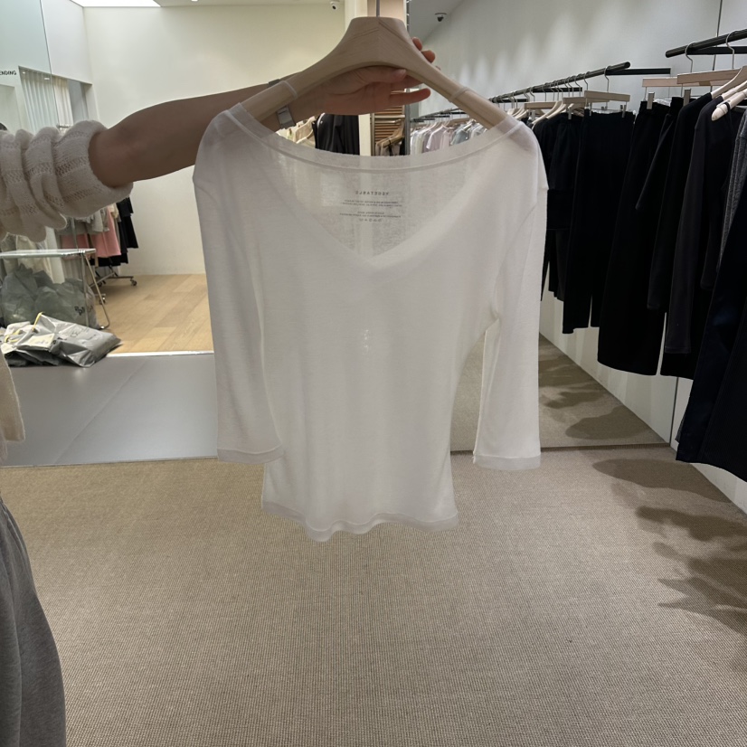 VEGETABLE韓國直郵實拍女裝新品26春夏時尚人氣職業休閑T恤VEGETABLET恤