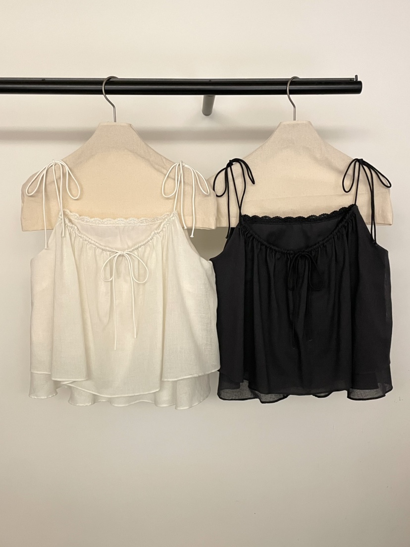 BOLD-A韓國東大門代購女士新品休閑熱賣人氣吊帶背心蕾絲RE BOLD吊帶/背心