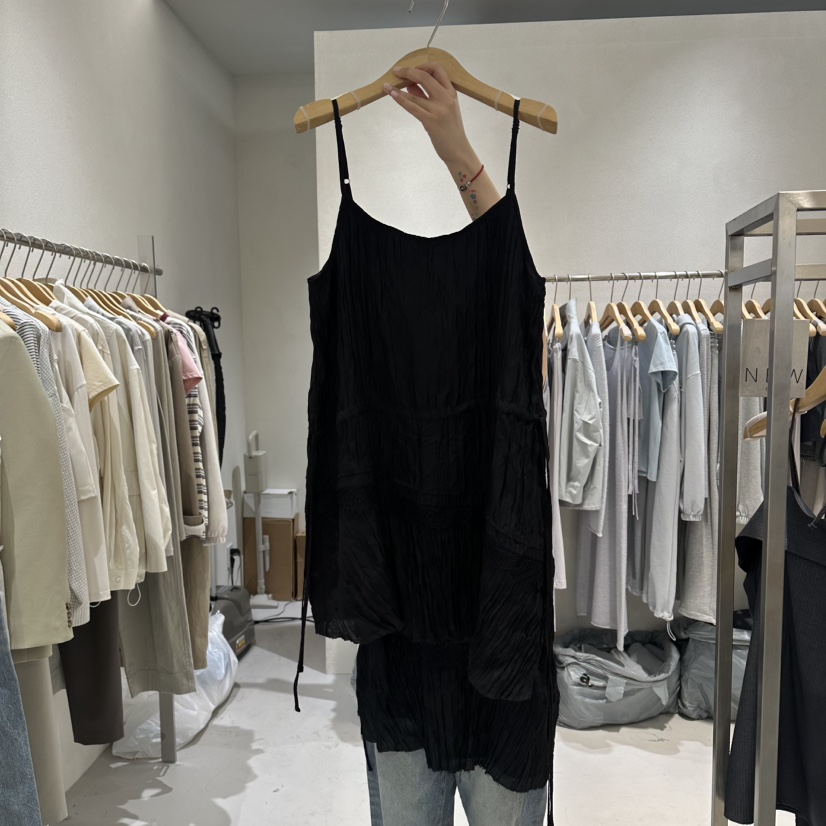 OVU韓國直郵實拍女士新款26春夏人氣推薦職業休閑時尚連衣裙OVU連衣裙圖色2