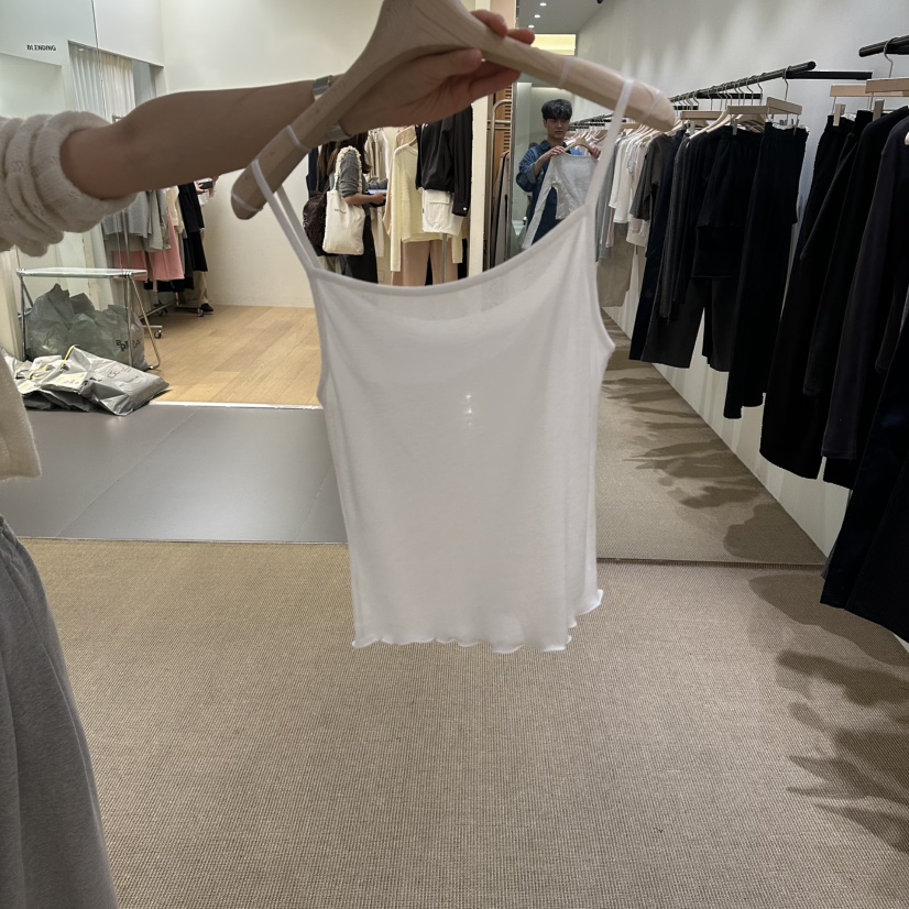 VEGETABLE韓國直郵實拍女裝新款職業人氣休閑26春夏吊帶背心VEGETABLE吊帶/背心