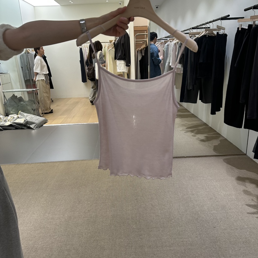 VEGETABLE韓國直郵實拍女裝新款職業人氣休閑26春夏吊帶背心VEGETABLE吊帶/背心圖色2