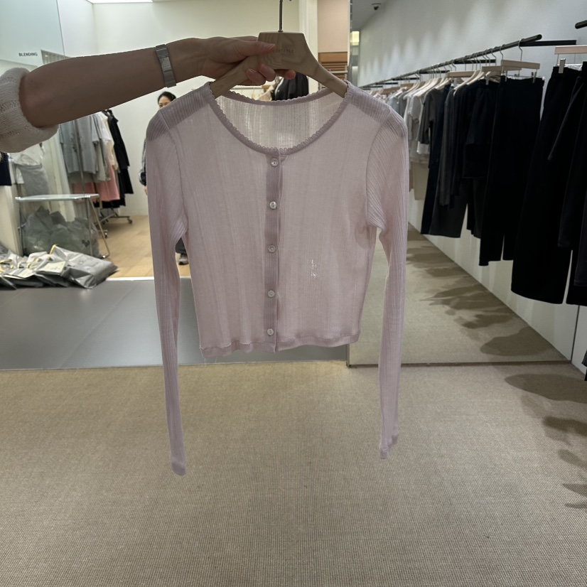 VEGETABLE韓國東大門直郵女士新款人氣26春夏職業長袖T恤VEGETABLE長袖T恤圖色1