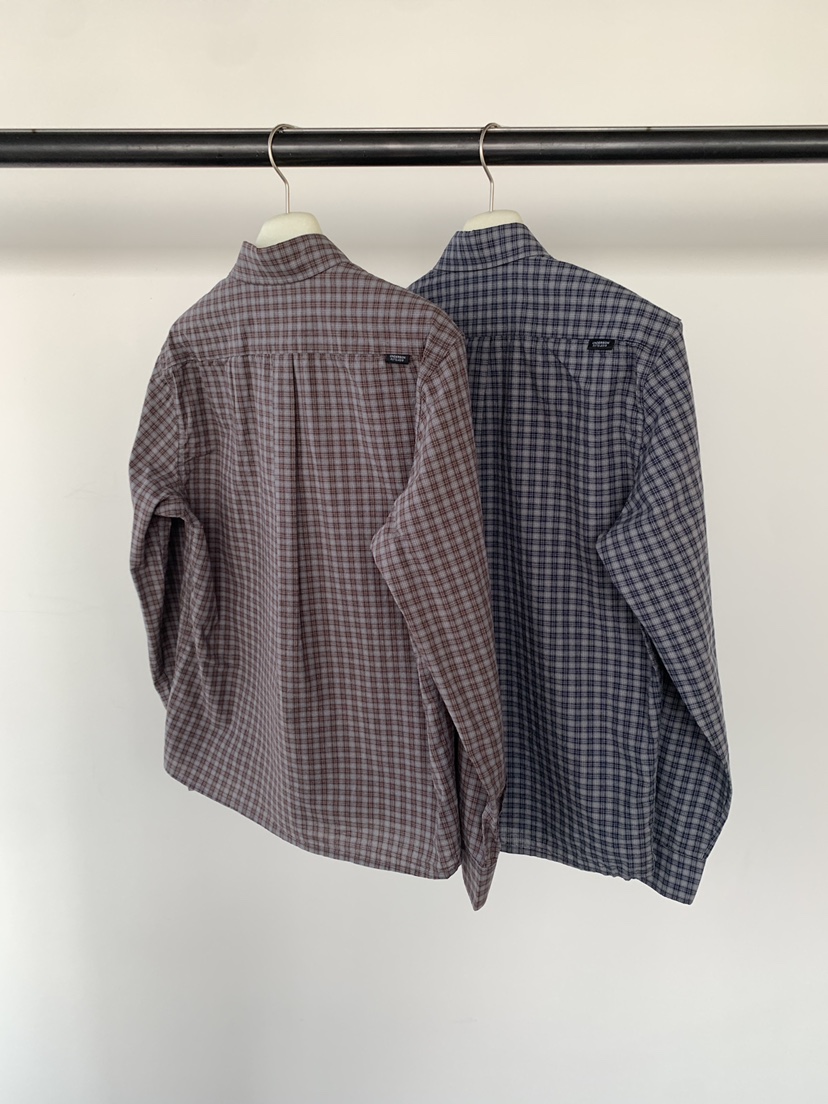 UNDERSON韓國直郵實拍女士新款熱賣時尚人氣襯衫蕾絲衫格紋UNDERSON襯衫/蕾絲衫