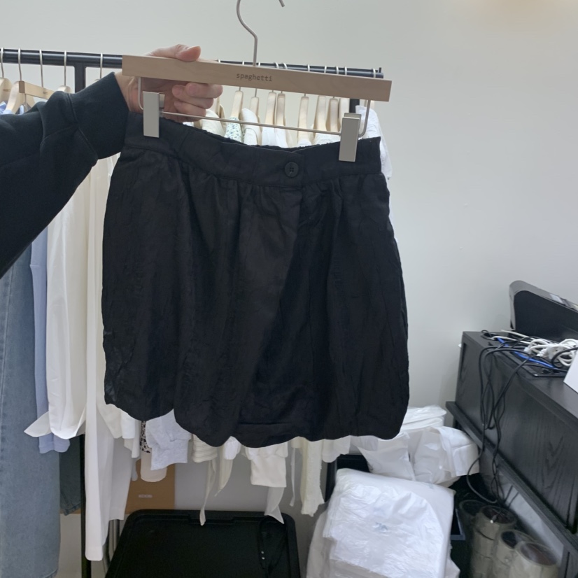 SPAGHETTI韓國直郵實拍女裝新品人氣休閑時尚推薦26春夏短褲spaghetti短褲圖色1