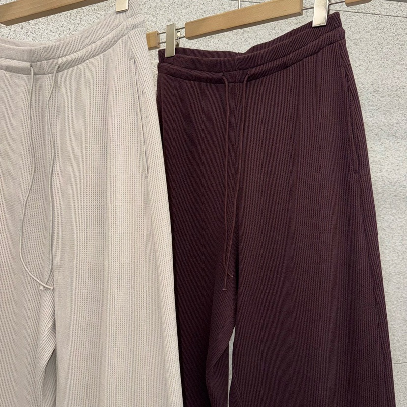 AT THE BAGEL韓國代購女士新款26春夏推薦人氣時尚休閑褲AT THE BAGEL休閑褲