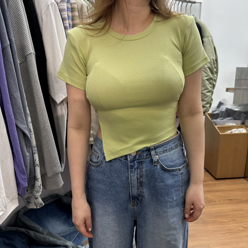 GABIZON韓國直郵女士新款職業推薦26春夏人氣時尚熱賣T恤GABIZONT恤圖色2