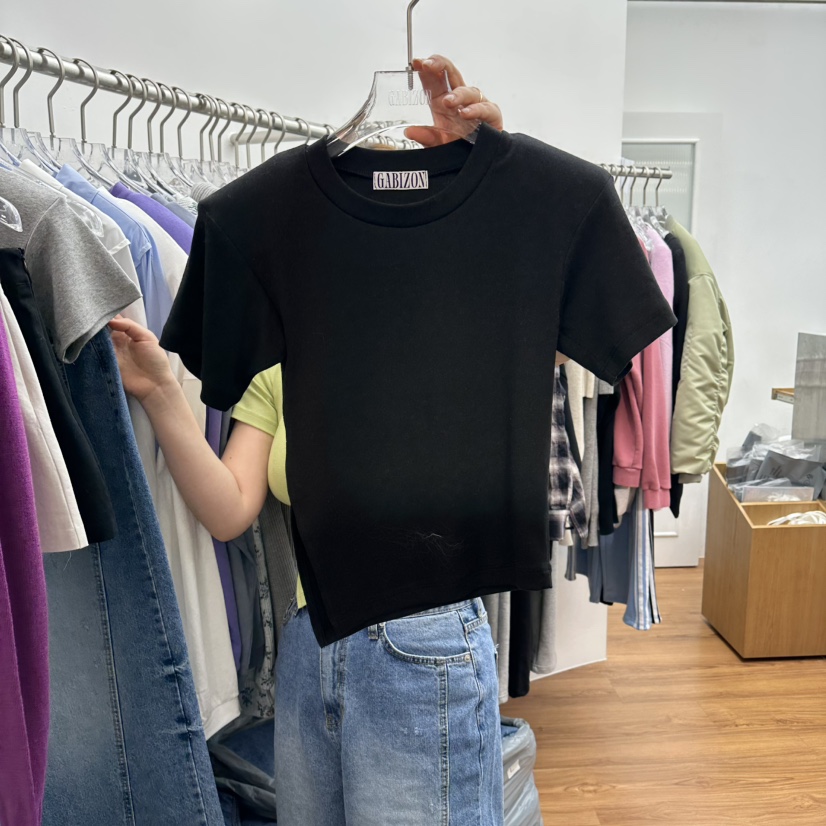 GABIZON韓國直郵女士新款職業推薦26春夏人氣時尚熱賣T恤GABIZONT恤圖色3