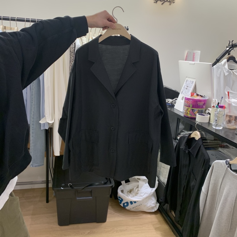 SPAGHETTI韓國東大門代購女裝新款人氣熱賣時尚推薦26春夏夾克spaghetti夾克圖色2