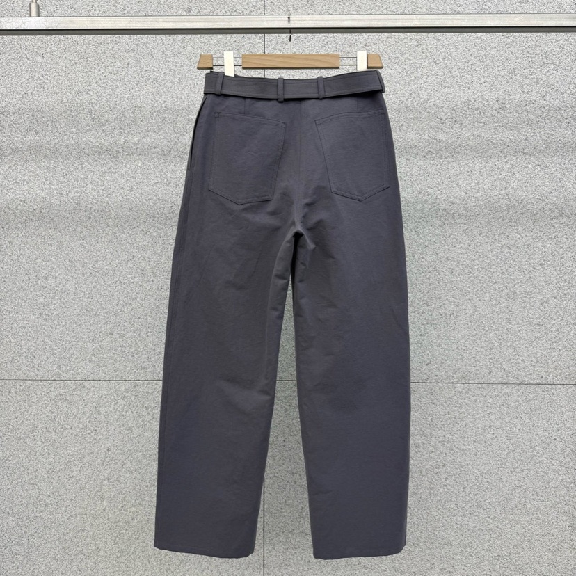 AT THE BAGEL韓國直郵實拍女裝新款熱賣休閑休閑褲含腰帶AT THE BAGEL休閑褲