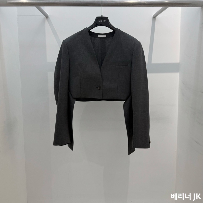 EDIT韓國代購女裝新款職業人氣休閑26春夏熱賣推薦時尚夾克EDIT夾克圖色1