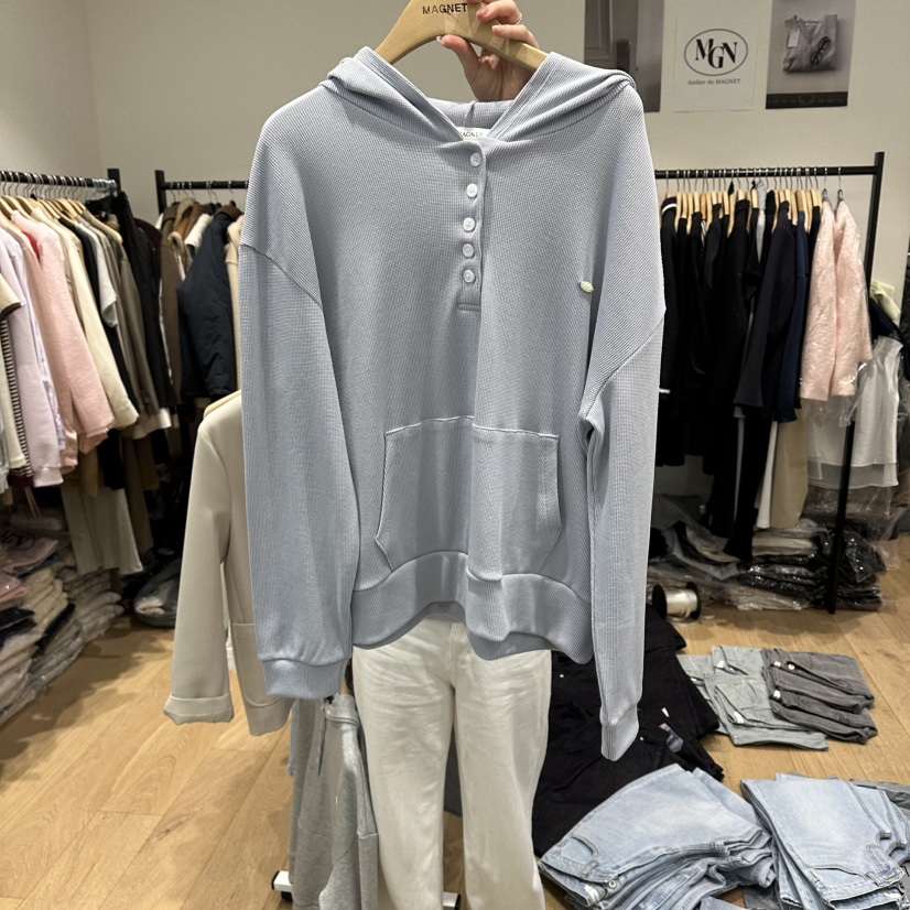 M.G.N韓國直郵女士新款26春夏推薦職業休閑人氣熱賣衛衣MAGNET衛衣圖色2