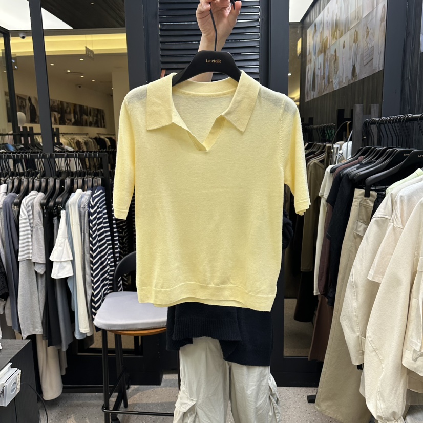 LE ETOILE韓國直郵女士新款休閑時尚人氣熱賣職業針織衫Le etoile針織衫圖色1