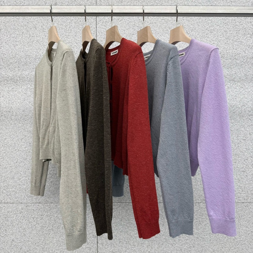 AT THE BAGEL韓國直郵女裝新款熱賣職業時尚26春夏針織衫AT THE BAGEL針織衫