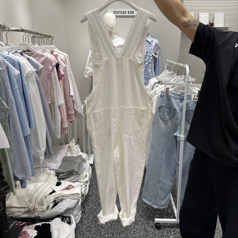 VINTAGE 888韓國直郵女士新品熱賣人氣時尚推薦職業背帶褲VINTAGE888/TRIPLE EIGHT背帶褲