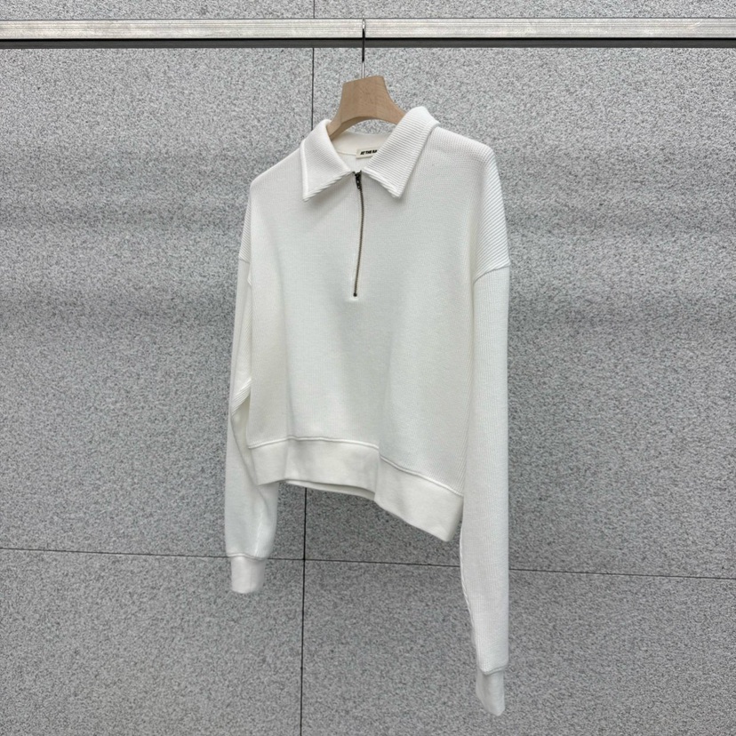 AT THE BAGEL韓國東大門代購女裝新款推薦職業衛衣拉鏈AT THE BAGEL衛衣圖色2