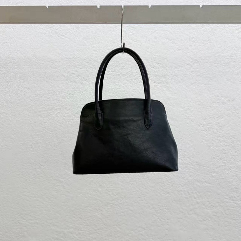 STATEMENT韓國直郵實拍女士新款時尚熱賣休閑推薦手提包復古STATEMENT手提包圖色2黑色