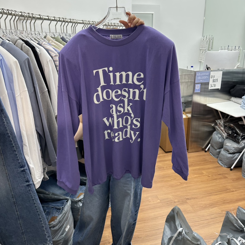 GABIZON韓國東大門代購女士新品人氣職業熱賣時尚長袖T恤GABIZON長袖T恤圖色2