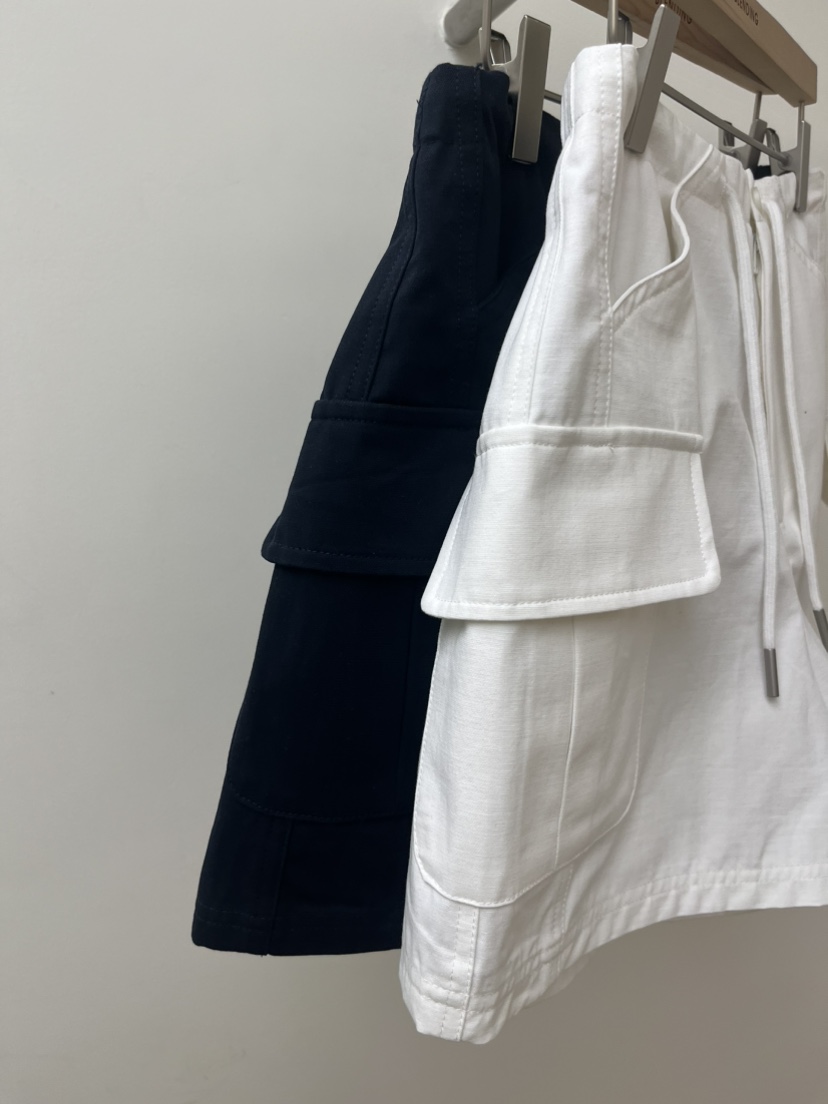 BLENDING-p韓國代購女士新款26春夏時尚熱賣人氣短褲口袋BLENDING-p短褲