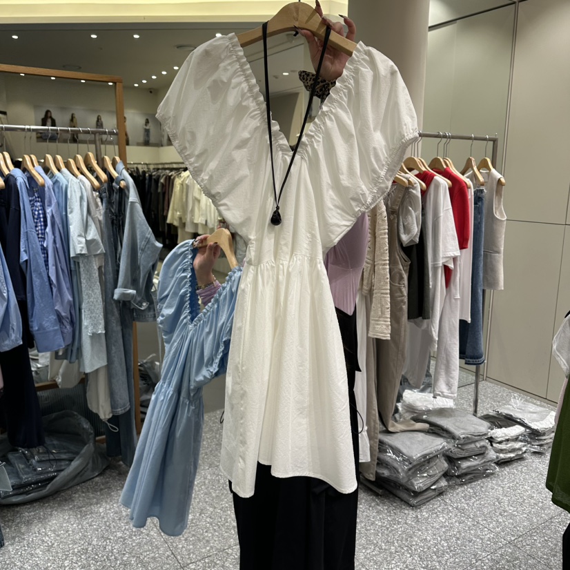 SOF韓國直郵實拍女裝新品熱賣職業休閑推薦連衣裙不含飾品SOF連衣裙圖色1