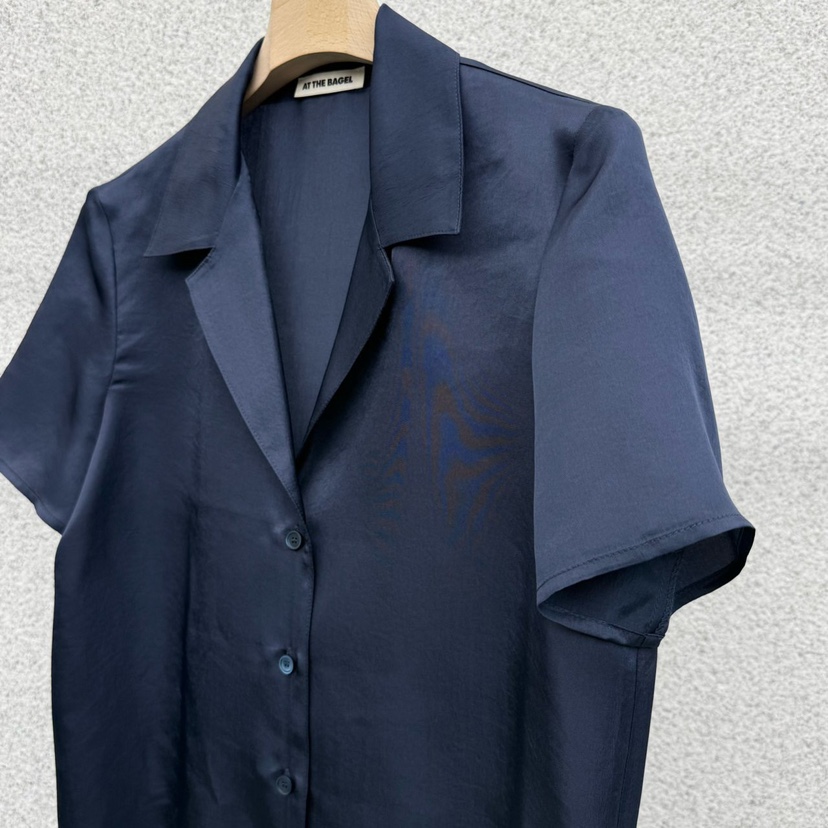 AT THE BAGEL韓國東大門直郵女士新品休閑26春夏襯衫蕾絲衫AT THE BAGEL襯衫/蕾絲衫