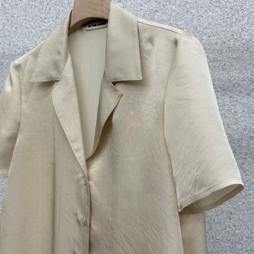 AT THE BAGEL韓國東大門直郵女士新品休閑26春夏襯衫蕾絲衫AT THE BAGEL襯衫/蕾絲衫