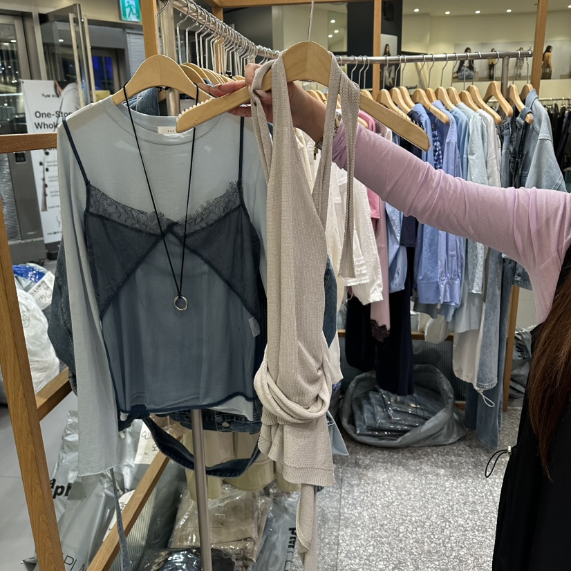 SOF韓國代購女士新品休閑人氣熱賣26春夏時尚職業吊帶背心SOF吊帶/背心圖色2