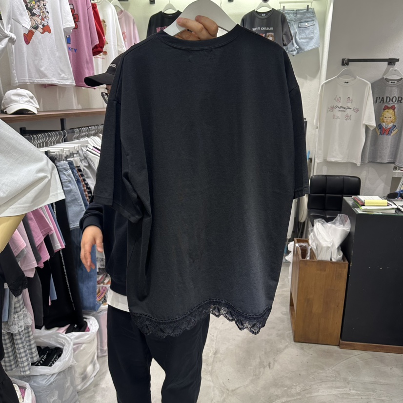 EVE韓國直郵女士新品26春夏休閑時尚熱賣職業推薦人氣T恤EVET恤