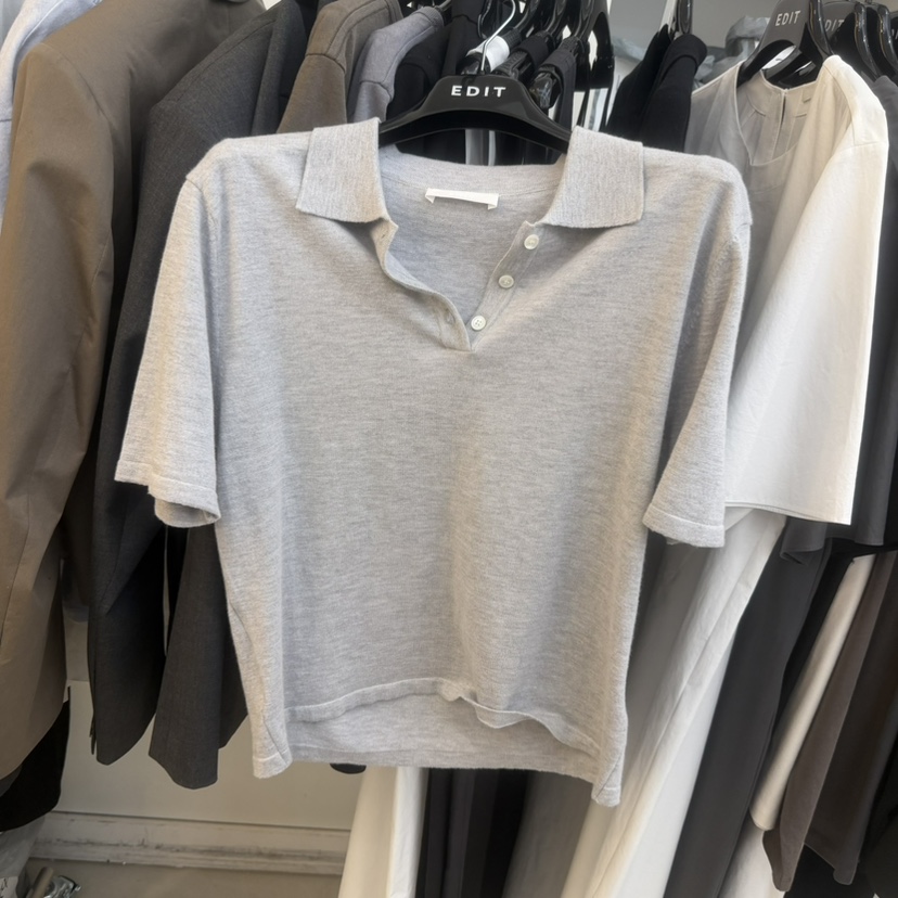 EDIT韓國代購女裝新品時尚推薦人氣熱賣26春夏職業休閑T恤EDITT恤圖色1