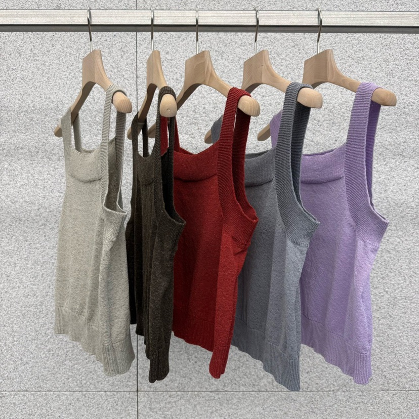 AT THE BAGEL韓國代購女裝新款時尚休閑26春夏吊帶背心AT THE BAGEL吊帶/背心