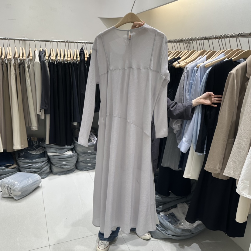 BLUEI-D/N SHARP韓國代購女士新款推薦時尚連衣裙假兩件Blue i-d/N SHARP連衣裙