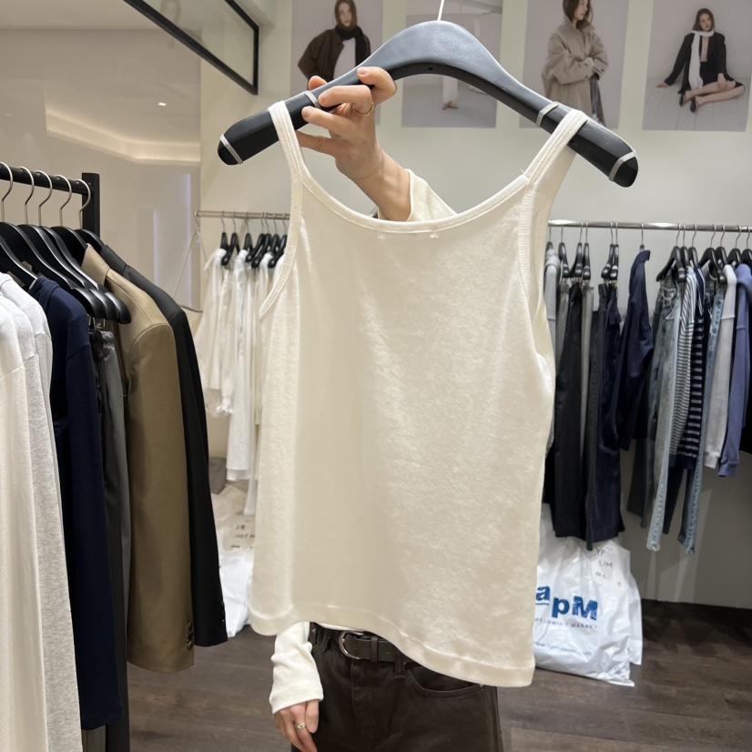 OURIN/THIS IS韓國直郵女裝新品休閑熱賣吊帶背心不含內搭OURIN/THIS IS吊帶/背心