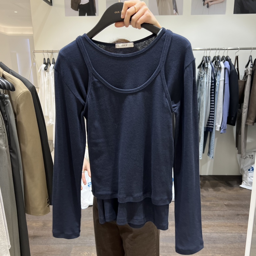 OURIN/THIS IS韓國直郵女裝新品休閑熱賣吊帶背心不含內搭OURIN/THIS IS吊帶/背心圖色5