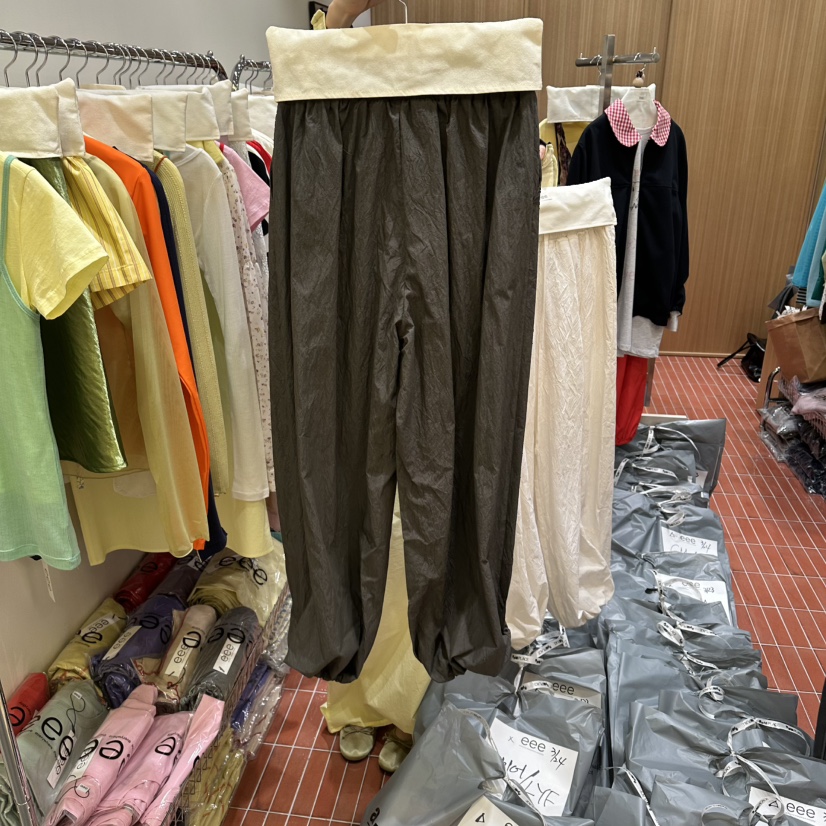 E/E/E韓國直郵女裝新品26春夏熱賣休閑職業時尚推薦休閑褲E/E/E休閑褲