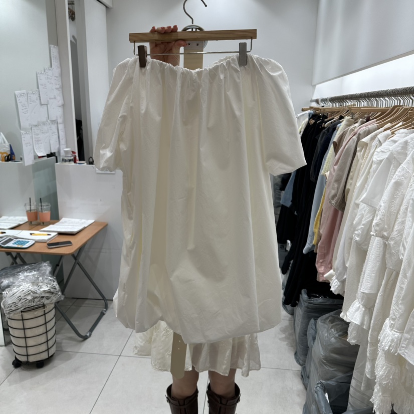 XPARTY韓國東大門直郵女士新品推薦職業時尚連衣裙含腰帶XPARTY連衣裙圖色2