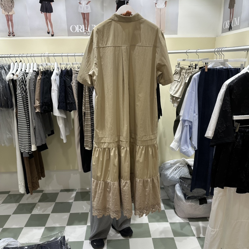 OREUM韓國直郵實拍女士新品熱賣職業人氣推薦時尚26春夏連衣裙OREUM連衣裙