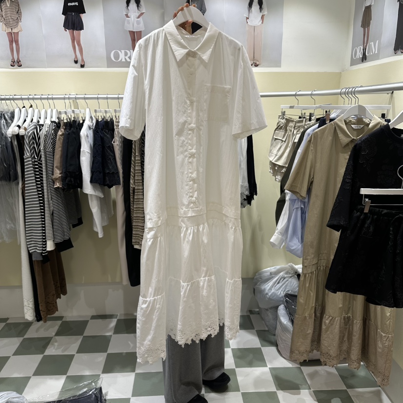 OREUM韓國直郵實拍女士新品熱賣職業人氣推薦時尚26春夏連衣裙OREUM連衣裙圖色1