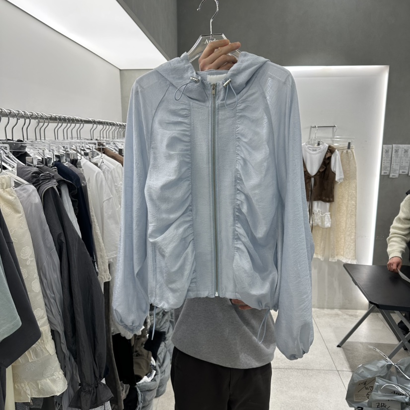 ANDE韓國東大門代購女裝新款26春夏熱賣時尚休閑推薦夾克Ande夾克圖色1