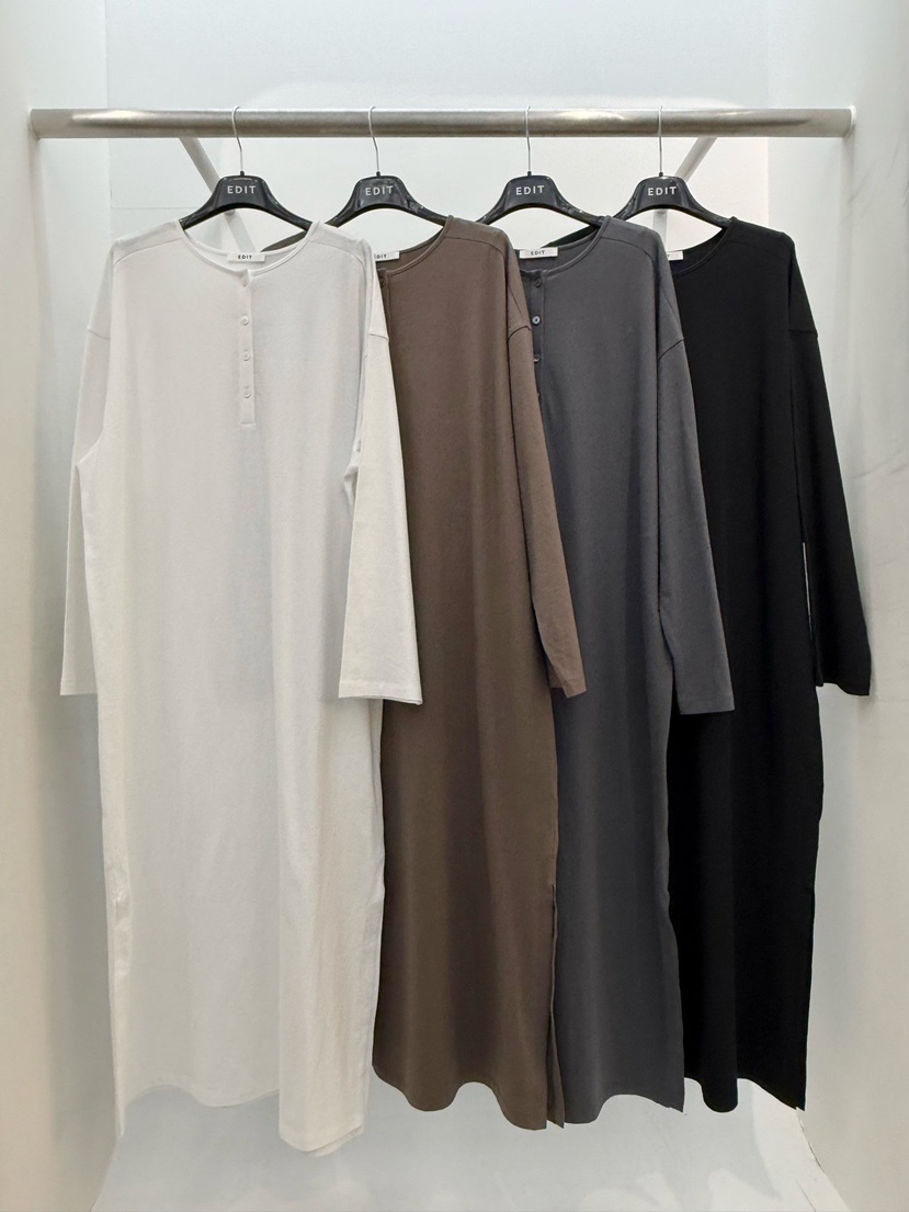 EDIT韓國代購女士新品休閑熱賣人氣26春夏推薦職業連衣裙EDIT連衣裙