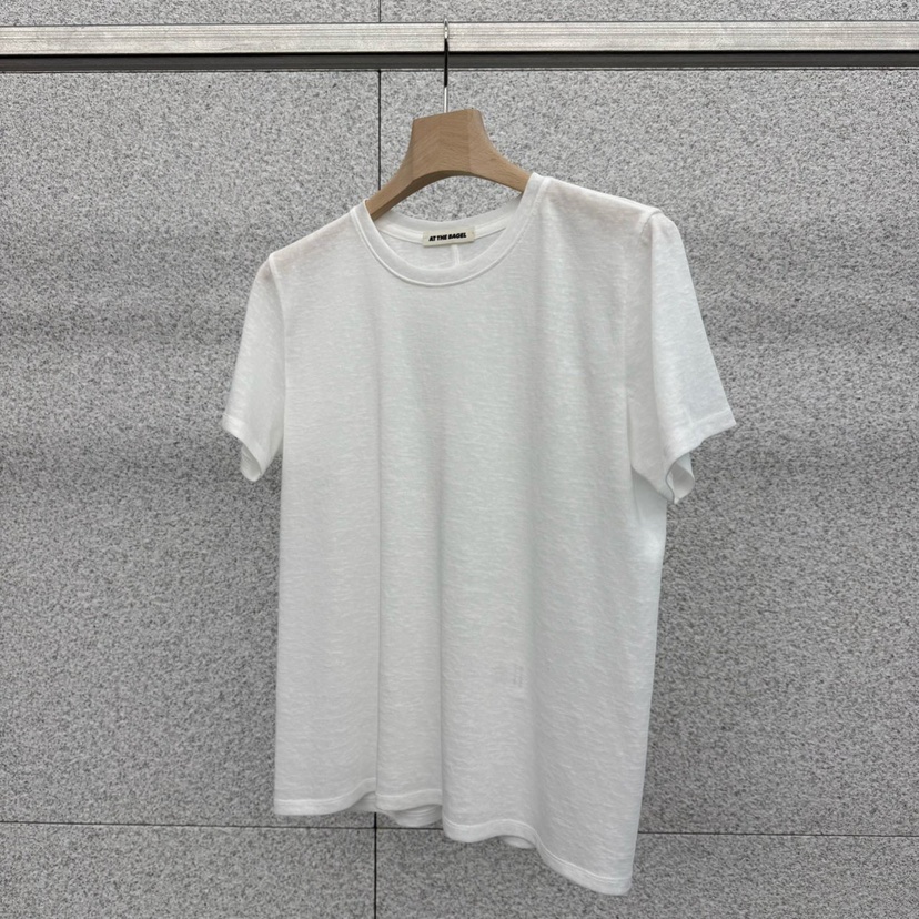AT THE BAGEL韓國直郵實拍女裝新款休閑職業人氣熱賣T恤AT THE BAGELT恤圖色1